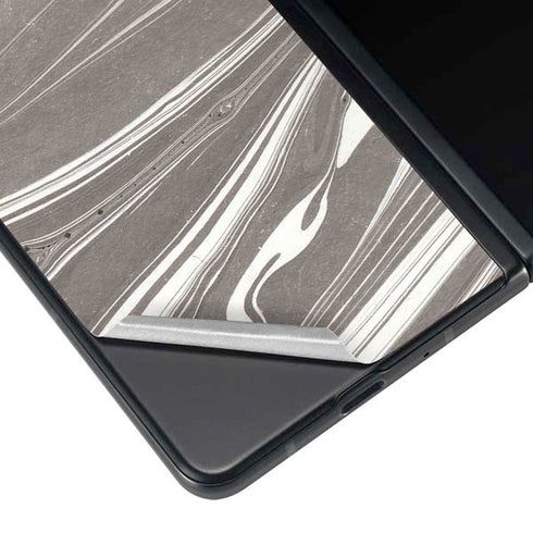 Grey Marble Galaxy Z Fold3 5G Skin