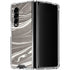 Grey Marble Galaxy Z Fold4 5G Clear Case