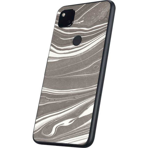 Grey Marble Google Pixel 4a Skin