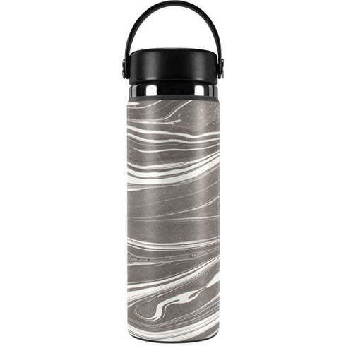 Grey Marble Hydro Flask 20oz Wide Mouth Skin