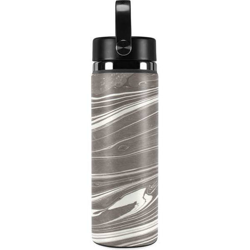 Grey Marble Hydro Flask 20oz Wide Mouth Skin