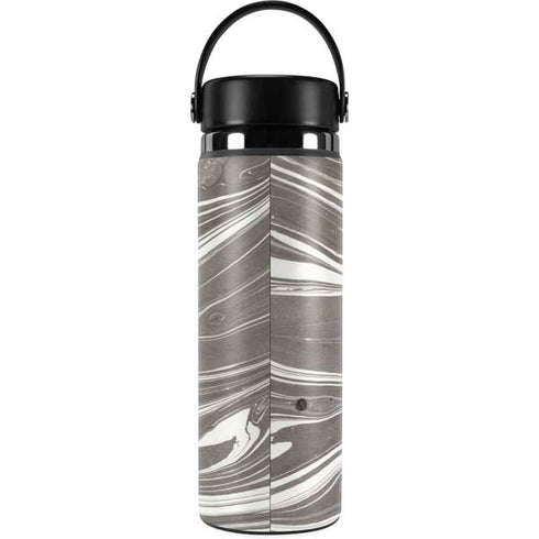 Grey Marble Hydro Flask 20oz Wide Mouth Skin