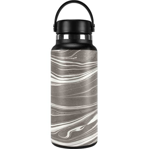 Grey Marble Hydro Flask 32oz Wide Mouth Skin
