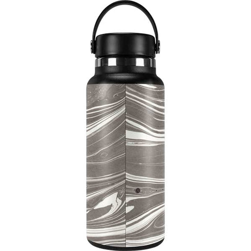 Grey Marble Hydro Flask 32oz Wide Mouth Skin