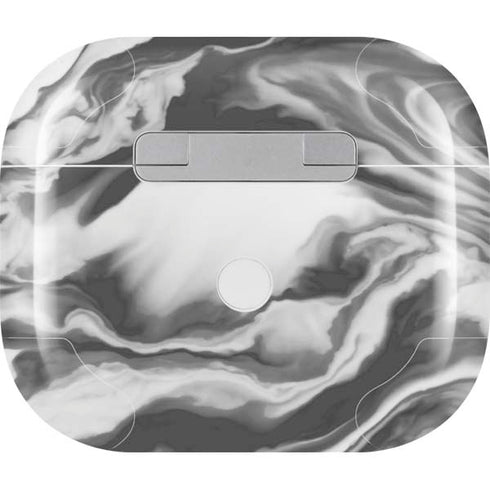 Grey Marble Ink Apple AirPods (3rd Gen 2021) Skin