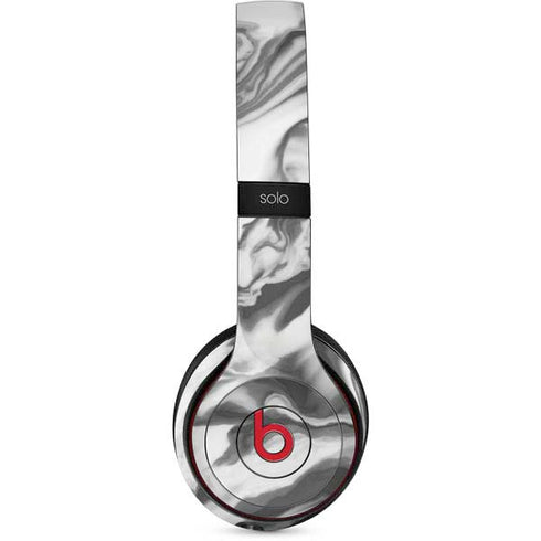Grey Marble Ink Beats Solo 2 Wireless Skin