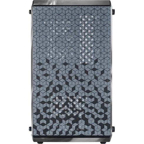 Grey Marble Ink Cooler Master MasterBox Q300L Mini Tower Skin