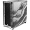 Grey Marble Ink Corsair 4000D Tempered Glass Mid-Tower ATX Case Skin