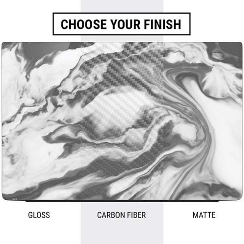 Grey Marble Ink Dell Vostro Skin