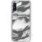 Grey Marble Ink Galaxy A10e Clear Case
