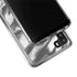 Grey Marble Ink Galaxy A21 Clear Case