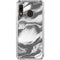 Grey Marble Ink Galaxy A30 Clear Case
