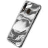 Grey Marble Ink Galaxy A30 Clear Case