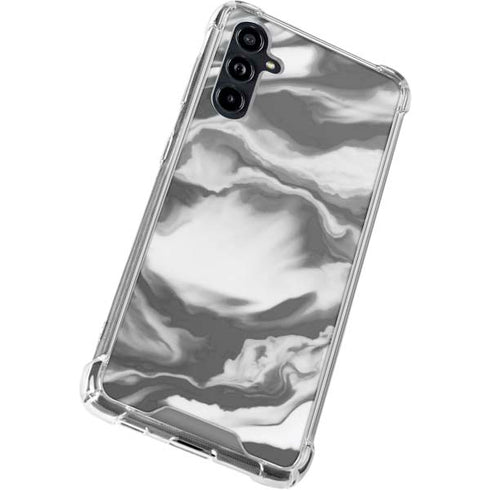 Grey Marble Ink Galaxy A54 5G Clear Case