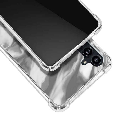 Grey Marble Ink Galaxy A54 5G Clear Case