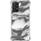 Grey Marble Ink Galaxy A72 5G Clear Case