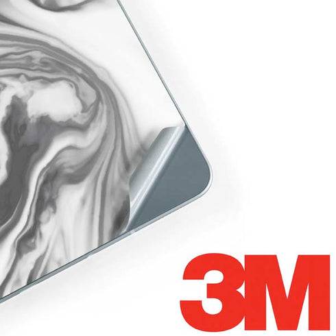 Grey Marble Ink Galaxy Book 12in Skin