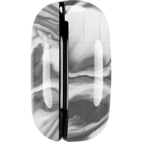 Grey Marble Ink Galaxy Buds Live Skin