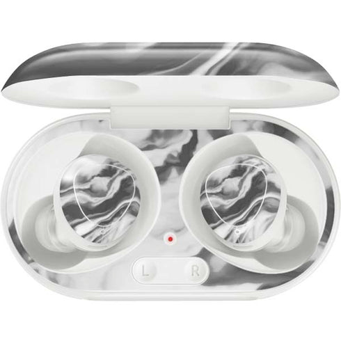 Grey Marble Ink Galaxy Buds Plus Skin