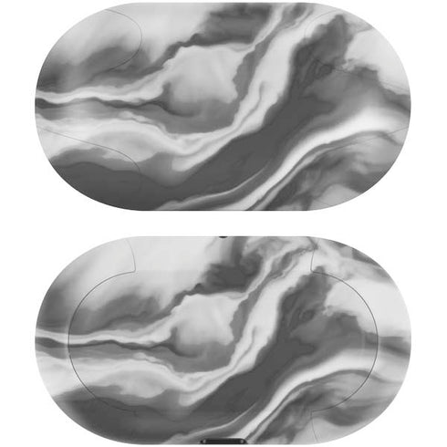 Grey Marble Ink Galaxy Buds Skin