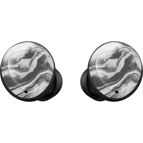 Grey Marble Ink Galaxy Buds Skin
