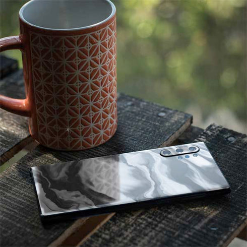Grey Marble Ink Galaxy Note 10 Plus Skin