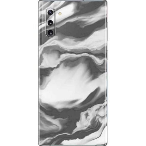 Grey Marble Ink Galaxy Note 10 Skin