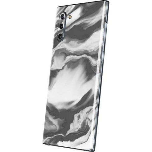 Grey Marble Ink Galaxy Note 10 Skin