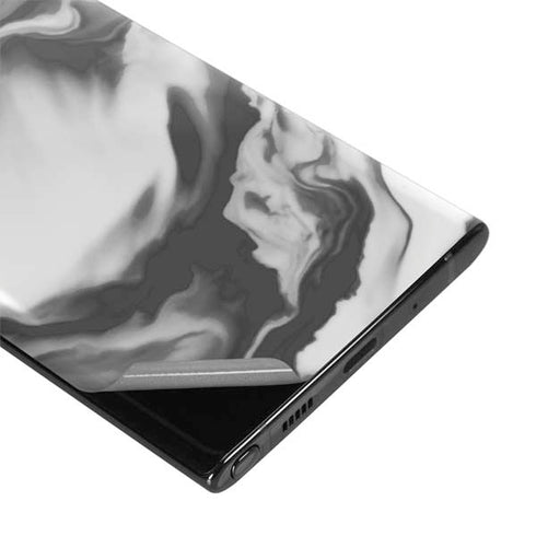 Grey Marble Ink Galaxy Note 10 Skin