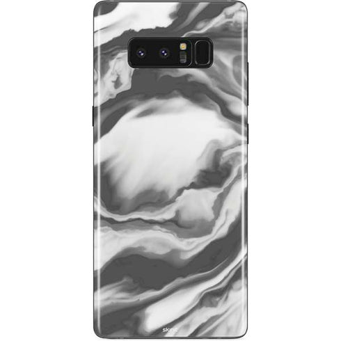 Grey Marble Ink Galaxy Note 8 Skin