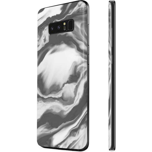 Grey Marble Ink Galaxy Note 8 Skin