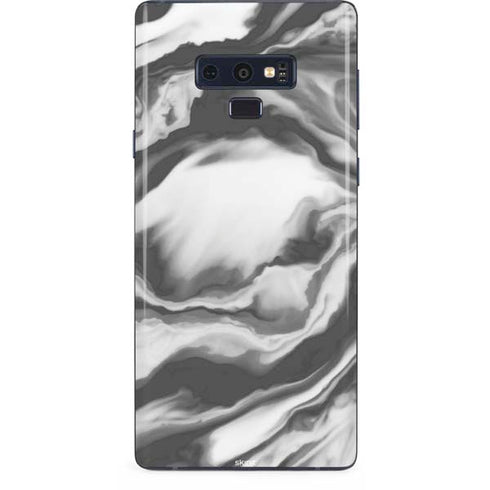 Grey Marble Ink Galaxy Note 9 Skin