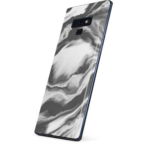 Grey Marble Ink Galaxy Note 9 Skin