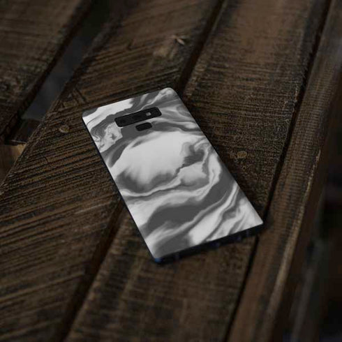 Grey Marble Ink Galaxy Note 9 Skin