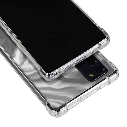 Grey Marble Ink Galaxy Note20 5G Clear Case