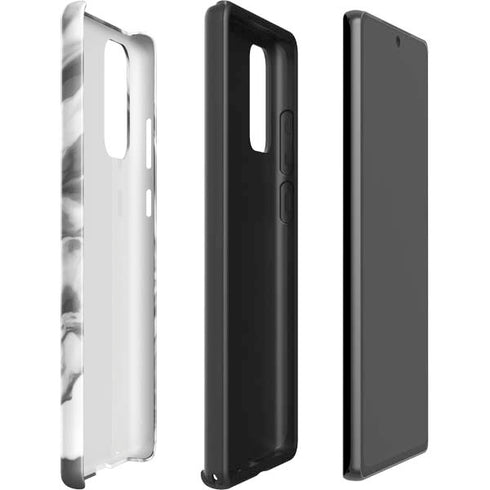 Grey Marble Ink Galaxy Note20 5G Pro Case
