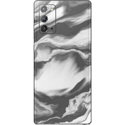 Grey Marble Ink Galaxy Note20 5G Skin