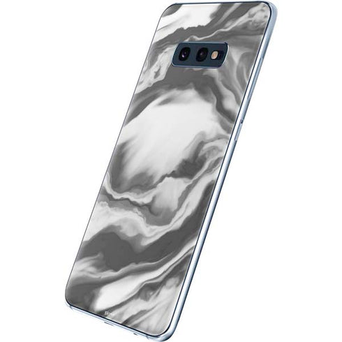 Grey Marble Ink Galaxy S10e Skin