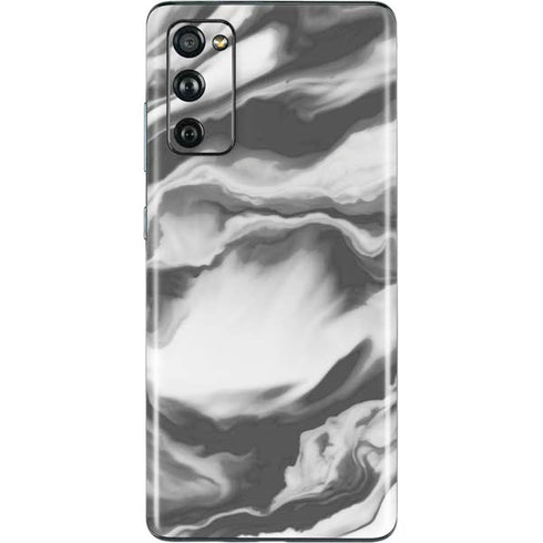 Grey Marble Ink Galaxy S20 Fan Edition Skin