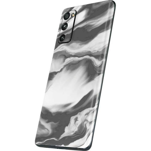 Grey Marble Ink Galaxy S20 Fan Edition Skin