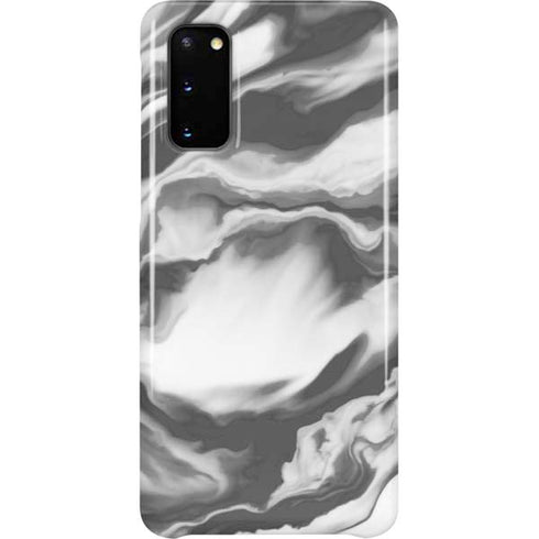 Grey Marble Ink Galaxy S20 Lite Case