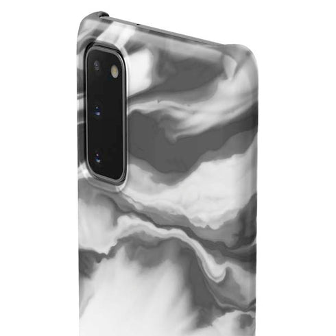 Grey Marble Ink Galaxy S20 Lite Case