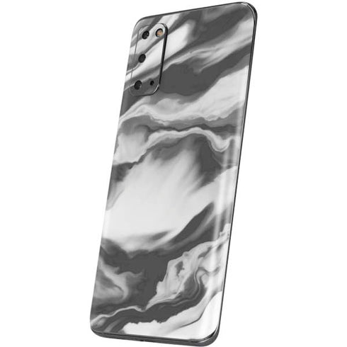 Grey Marble Ink Galaxy S20 Skin