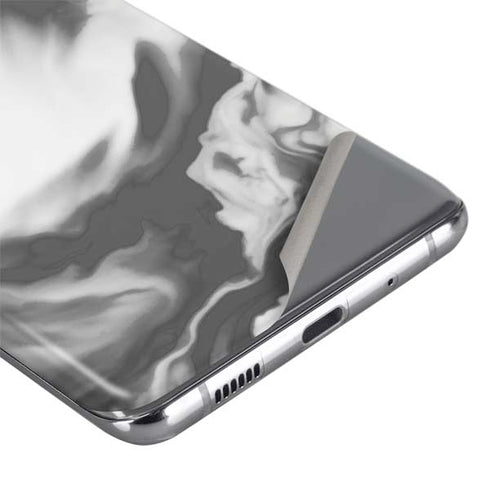 Grey Marble Ink Galaxy S20 Skin
