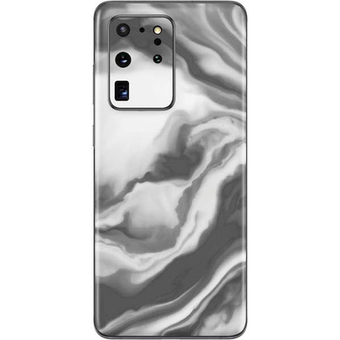 Grey Marble Ink Galaxy S20 Ultra 5G Skin