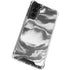 Grey Marble Ink Galaxy S21 FE Clear Case