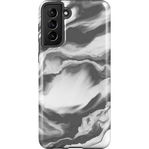 Grey Marble Ink Galaxy S21 Plus 5G Pro Case