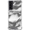 Grey Marble Ink Galaxy S22 Clear Case
