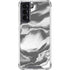Grey Marble Ink Galaxy S22 Clear Case