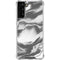 Grey Marble Ink Galaxy S22 Plus Clear Case